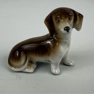 Vintage Small Ceramic Dachshund